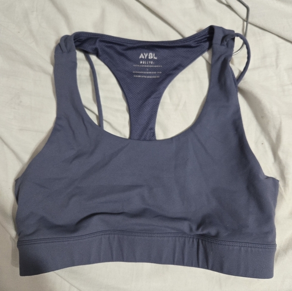 AYBL Core Sports Bra Sz L navy - Picture 2 of 6